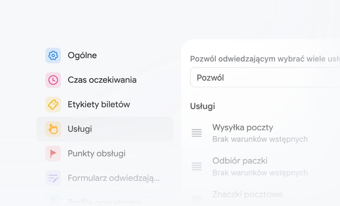 Dopasuj kolejkę do swojego sposobu pracy